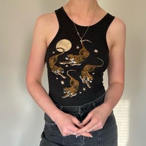 Free People Tiger Moon Tank Top